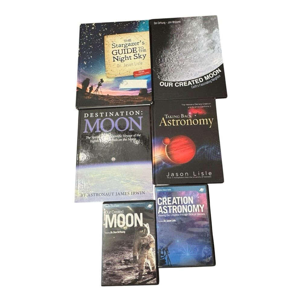 Master Books SURVEY OF ASTRONOMY Curriculum Pack of 6 Homeschool Grades 9-12